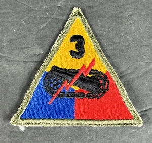 US Army 3a toppa militare carro armato di divisione corazzato - Foto 1 di 7