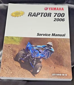 YAMAHA RAPTOR 700 ATV OEM REPAIR SHOP, SERVICE MANUAL, BOOK 2006-2011 - Picture 1 of 2