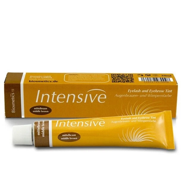 Tinte intensivo para pestañas y cejas Biosmetics 0,5 oz/ 15 ml [marrón medio] Foto 1 de 1