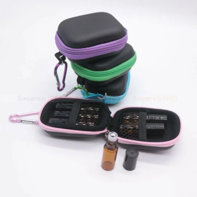 Чехол сумка для хранения мешок для мини эфирные масла рулон на пипетке бутылки духи - Изображение 1 из 4