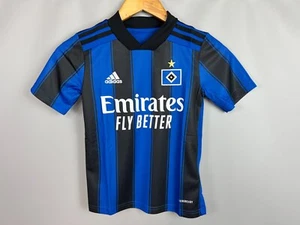 HAMBURG 2021 2022 AWAY SHIRT FOOTBALL SOCCER JERSEY ADIDAS GT7046 BOYS SIZE XS - Picture 1 of 10