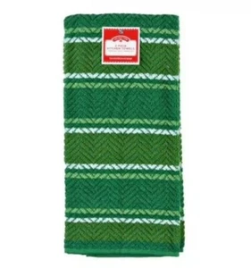 **NEW** Holiday Time 2-Pack Kitchen Towels, Chevron - Picture 1 of 1