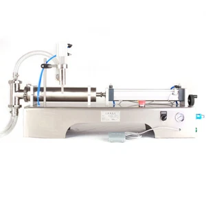 Pneumatische Abfüllmaschine flüssige Füllmaschine für Flüssigkeiten 100-1000ml - Bild 1 von 9