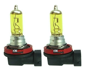 H9 12V 55W High Beam Fog Light Bulbs Xenon Yellow Direct Replace OEM Lamp E203 - Picture 1 of 10