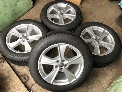 4 ORIGINAL 19" ALU WINTERRÄDER AUDI Q7 4M 4L 4L1 255/55R19 111V RDKS FREIHAUS - Bild 1 von 4