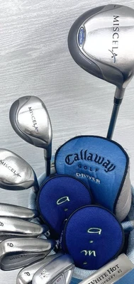 Ladies TaylorMade Club Set 1W 5H 6H 7-9i Pw 56 PT 9pc Women Graphite RH Golf - Image 1 of 4