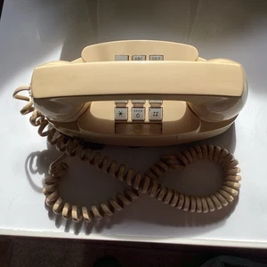 Princess Phone Push Button Yellow, Western Electric - Picture 1 of 5