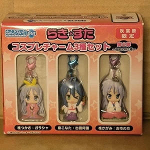 NENDOROID PLUS Lucky Star Cosplay Charm 3 Types Set Akihabara Limited Japan - Picture 1 of 6