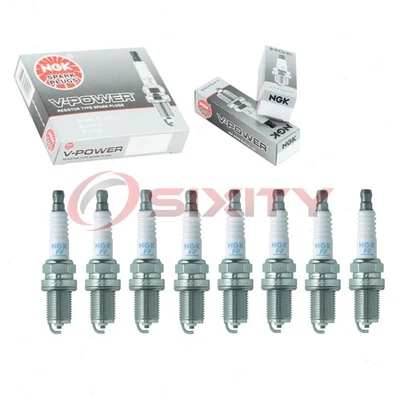 8 bujías NGK V-Power para Audi A6 Quattro 2005-2006 4,2 L V8 4,2 L - si Foto 1 de 4