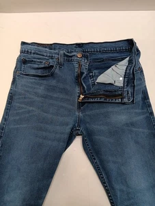 Levis 512 Jeans Herren 34x30 Blau Slim Tapered Stretch Denim Hose Classic Style - Bild 1 von 10