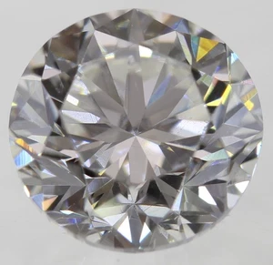 0.12 Carat D Color VVS2 Round Brilliant Natural Enhanced Loose Diamond 3.32mm - Picture 1 of 1