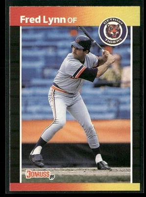 1989 Donruss - Fred Lynn #563 - Image 1 of 2