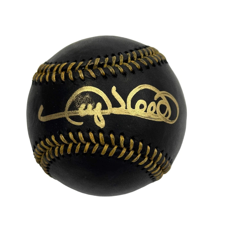 Autographed/Signed Gary Sheffield Black Rawlings ROML Baseball JSA COA - Image 1 of 2
