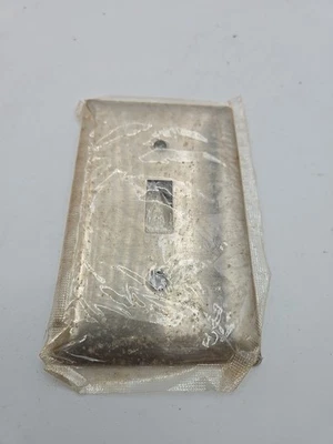 CUBIERTA INTERRUPTOR PALANCA ACERO INOXIDABLE HUBBELL 2 Pack Nuevo Antiguo Stock Foto 1 de 3