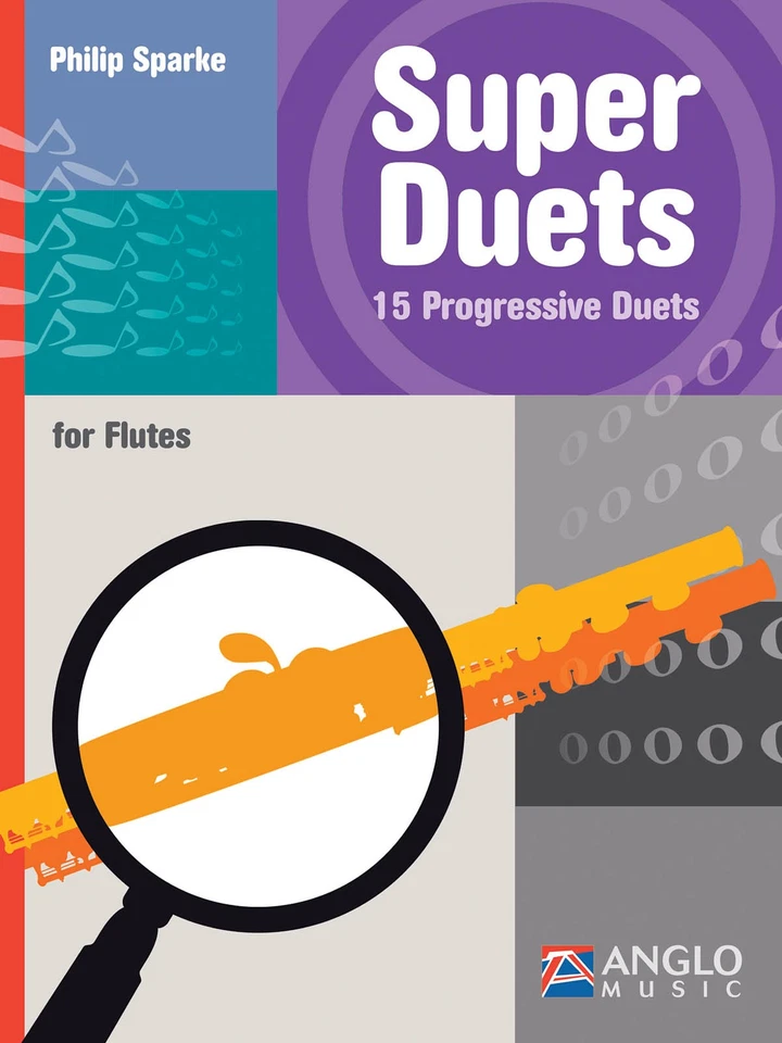 Super Duets for Alto Sax 15 Progressive Pieces Sheet Music Philip Sparke Book - Image 1 of 1