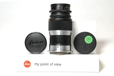 Objectif Manuel Leica M39 Elmar 9CM F4 - Photo 1/4