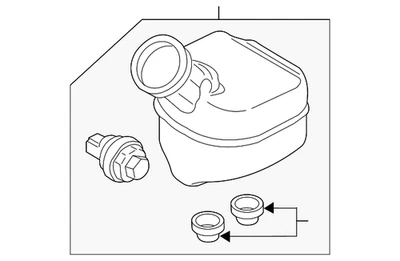 Depósito original Ford CK4Z2063A Foto 1 de 4