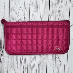 Organizador de billetera de viaje Lug - rosa acolchado con correa para la muñeca bolsillo exterior - Imagen 1 de 7