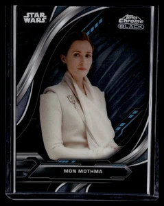2024 Topps Chrome Black Star Wars #16 Mon Motha - Picture 1 of 2