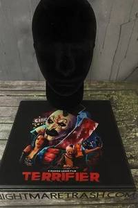 Terrifier Art The Clown Mask Display Stand Holder Horror Prop Custom - Picture 1 of 1