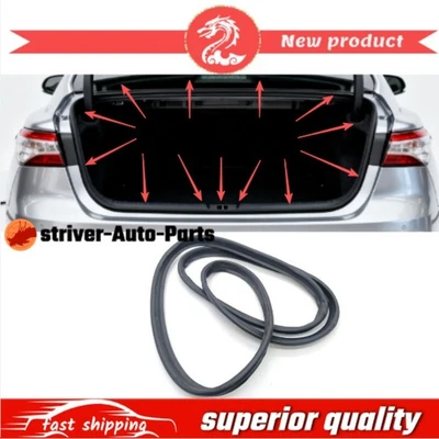 New Weatherstrip Trunk Lid Rubber Seal Fits For 2012-2015 Honda Civic - Image 1 of 4