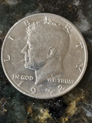  1972 Kennedy Half Dollar,  Error Coin, DDR  - Image 1 of 4