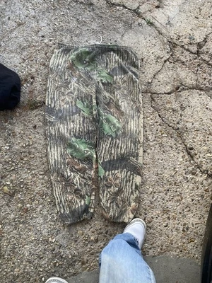 Pantalones deportivos holgados vintage Jerzees al aire libre Realtree camuflados roble musgo talla XL Foto 1 de 2