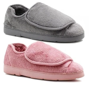 Damen Dr. Keller Slipper Weite Passform Memory Foam Warm Fell Diabetiker Orthopädischer Schuh - Bild 1 von 13
