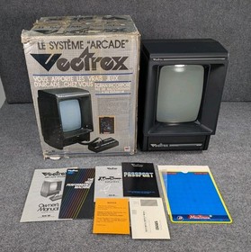 Vectrex Arcade System Console HP 3000 In Box CANADIAN Milton Bradley TESTED!!