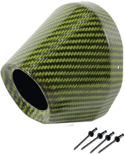 Pro Circuit PC4022-0009 4.5in. Carbon End Cap - 1 3/4 I.D. - }Green Carbon - Picture 1 of 3