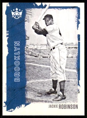 2021 Diamond Kings #18 Jackie Robinson Brooklyn Dodgers - Image 1 of 2