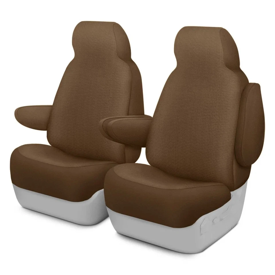 For Ford E-150 Econoline 75-97 GrandTex 1st Row Oak Custom Seat Covers Foto 1 de 2