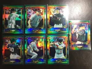1994 94 Topps Finest ALL REFRACTORS LOT Magadan Bordick Bird Hampton - Picture 1 of 3