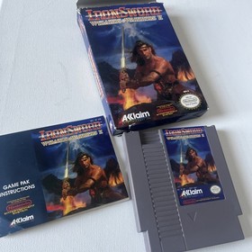 spada di ferro maghi e guerrieri 2 NE) include tutti gli inserti e manuale nes