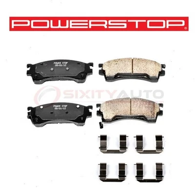 PowerStop Front Disc Brake Pad & Hardware Kit for 1999-2003 Mazda Protege nh — 第 1/4 张图片