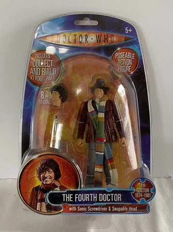 Doctor Who The Fourth 4th Dr. Tom Baker Figure K1 Robot collect and build part Cover