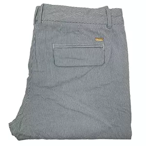 Tommy Hilfiger blau weiß gestreifte Parker Chinohose Größe Damen US 6 31W - Bild 1 von 14