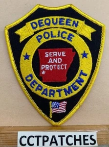 DEQUEEN, ARKANSAS POLICE SHOULDER PATCH AR - Bild 1 von 2
