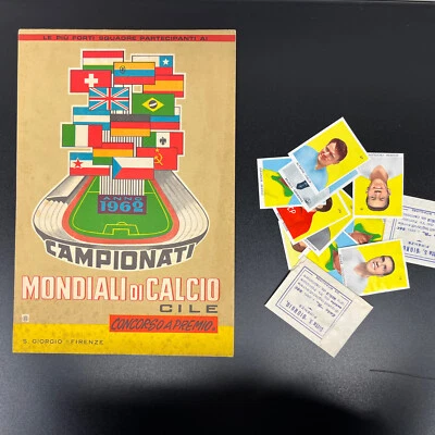 Album Figurine Calciatori Ed. San Giorgio MONDIALI 1962 -VUOTO- Perfetto No Mira - Immagine 1 di 4