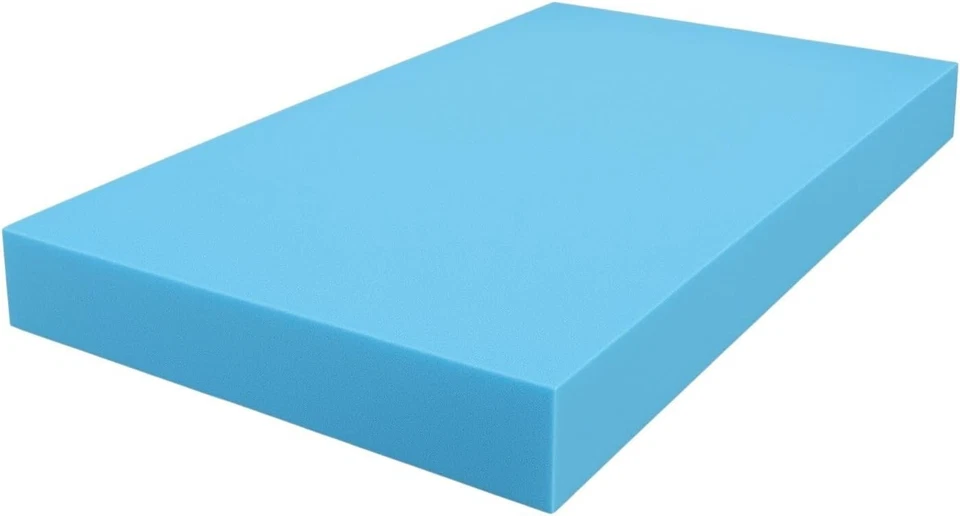 HIGH-DENSITY UPHOLSTERY FOAM SHEET- CUT TO ANY SIZE- FOR CUSHIONS, SOFAS, & BEDS - Image 1 of 4