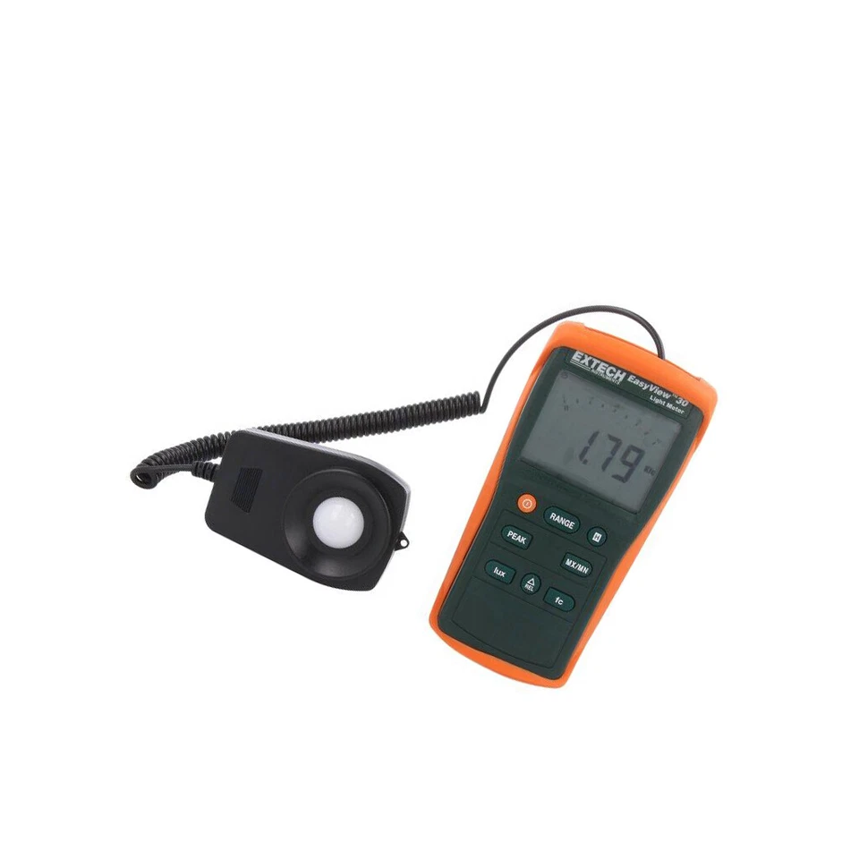 EA30 Messgerät: Lichtmesser LCD,Bargraph-Anzeige 0,01lx-400klx EXTECH - Bild 1 von 1
