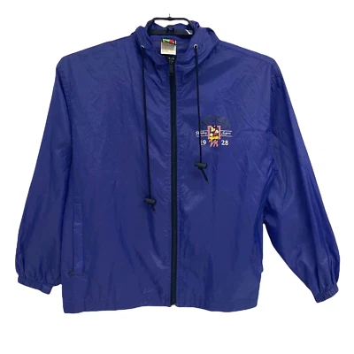 Chaqueta Mujer Vintage Mickey Unlimited Sudadera con Capucha Cremallera Ligera Lluvia Talla S Foto 1 de 4