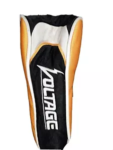 Cubierta de cabeza de palo de golf Voltage amarillo, negro y blanco #3 híbrida limpia - Imagen 1 de 4