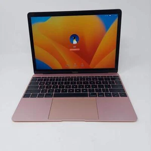 2015 Apple MacBook 12" Intel m3 1.2GHz 8GB RAM 256GB SSD Rose Gold A1534 - Afbeelding 1 van 8