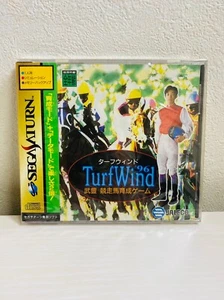 Sega Saturn TURF WIND 96 Take Yutaka SS Brand New Japan Game - Picture 1 of 6