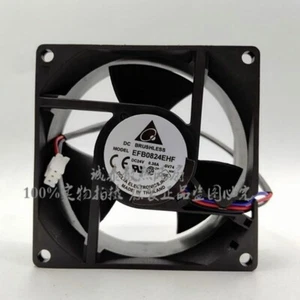 1 PCS DELTA Fan EFB0824EHF 24V 0.35A 8032 80*32MM 3 Pin inverter cooling fan - Picture 1 of 3