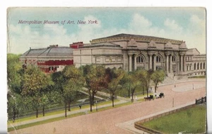 Postal de colección - Museo Metropolitano de Arte de 1913 - Nueva York - Caballos y buggies - Imagen 1 de 2
