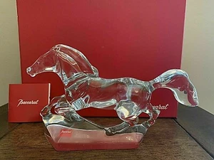 Baccarat Kristall Cheval große galoppierende Pferde (#2102329) - Bild 1 von 3