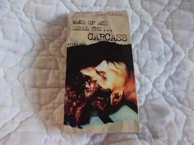 WAKE UP AND SMELL THE CARCASS VIDEOS VHS DEATH METAL GRINDCORE LIVE IN CONCERT - Image 1 of 4