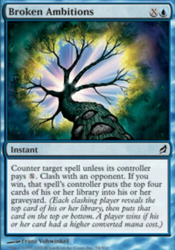 4x Broken Ambitions ~ Near Mint Lorwyn MTG Magic x4 4 UltimateMTG Playset Blue C - Image 1 of 1